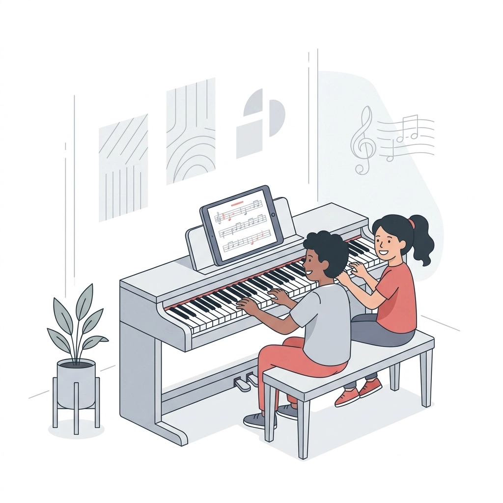 Group Piano Lessons vs. Private Lessons: Why Your Child Might Progress Faster with Friends