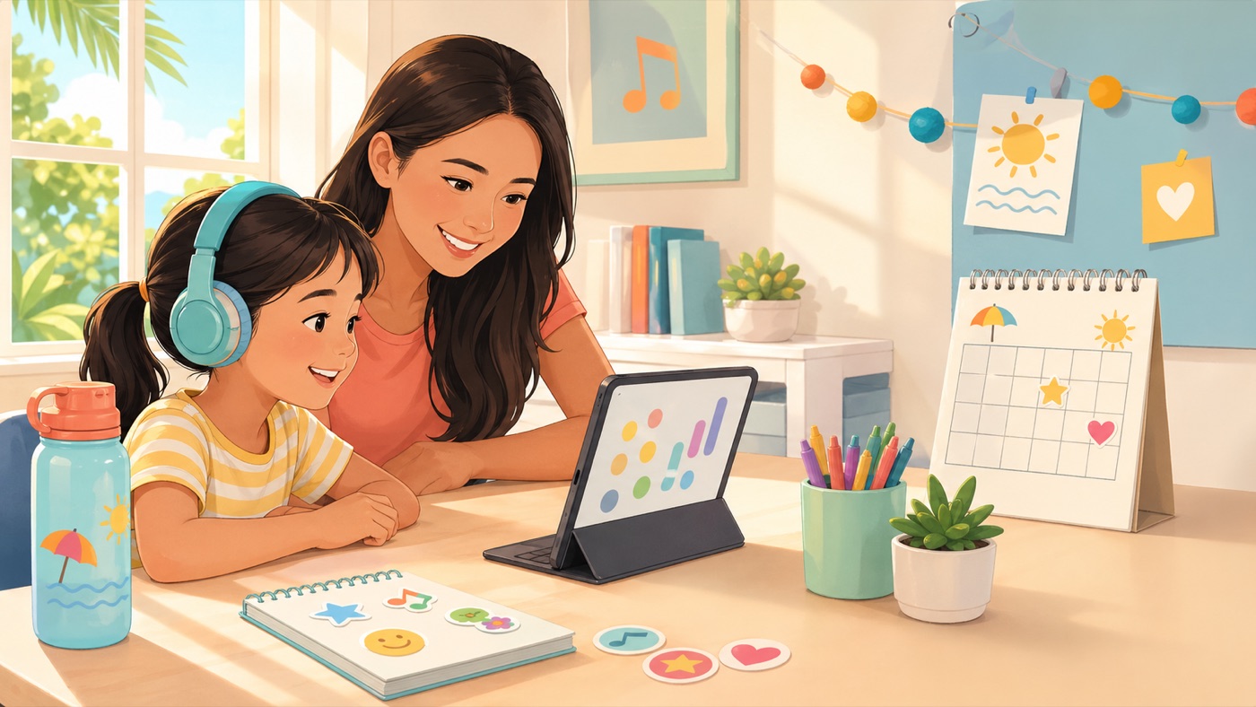 Summer Piano Lessons for Kids: How to Keep Skills Growing When School Is Out